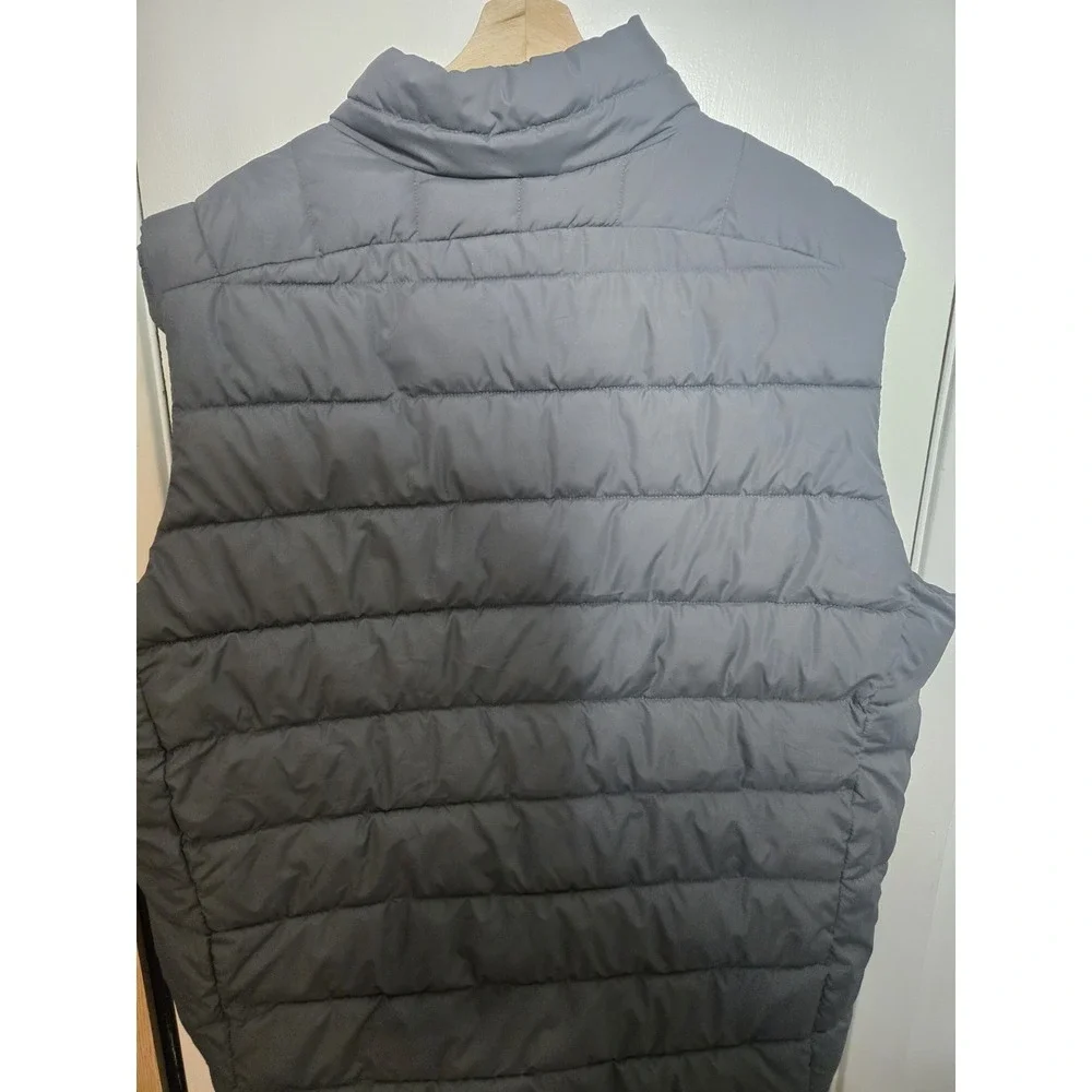 U.S. POLO ASSN Puffer Vest Coat Dark Gray Mens Size 3XLarge NEW With Tags Pocket